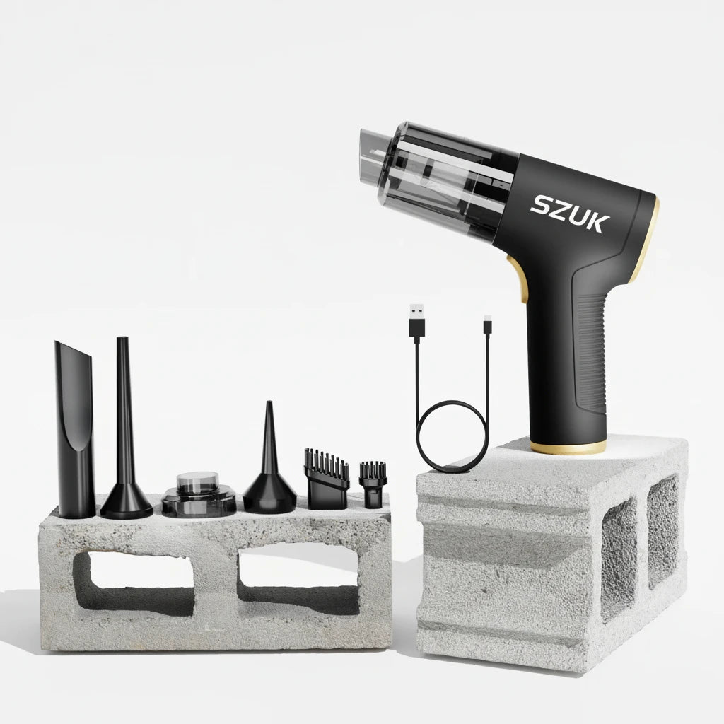 Trådløs bilstøvsuger Pro med børsteløs motor og 98000PA sugestyrke